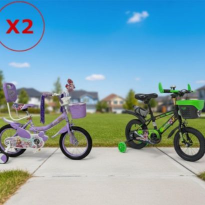 صورة دراجتين أطفال مقاس 16,14,12